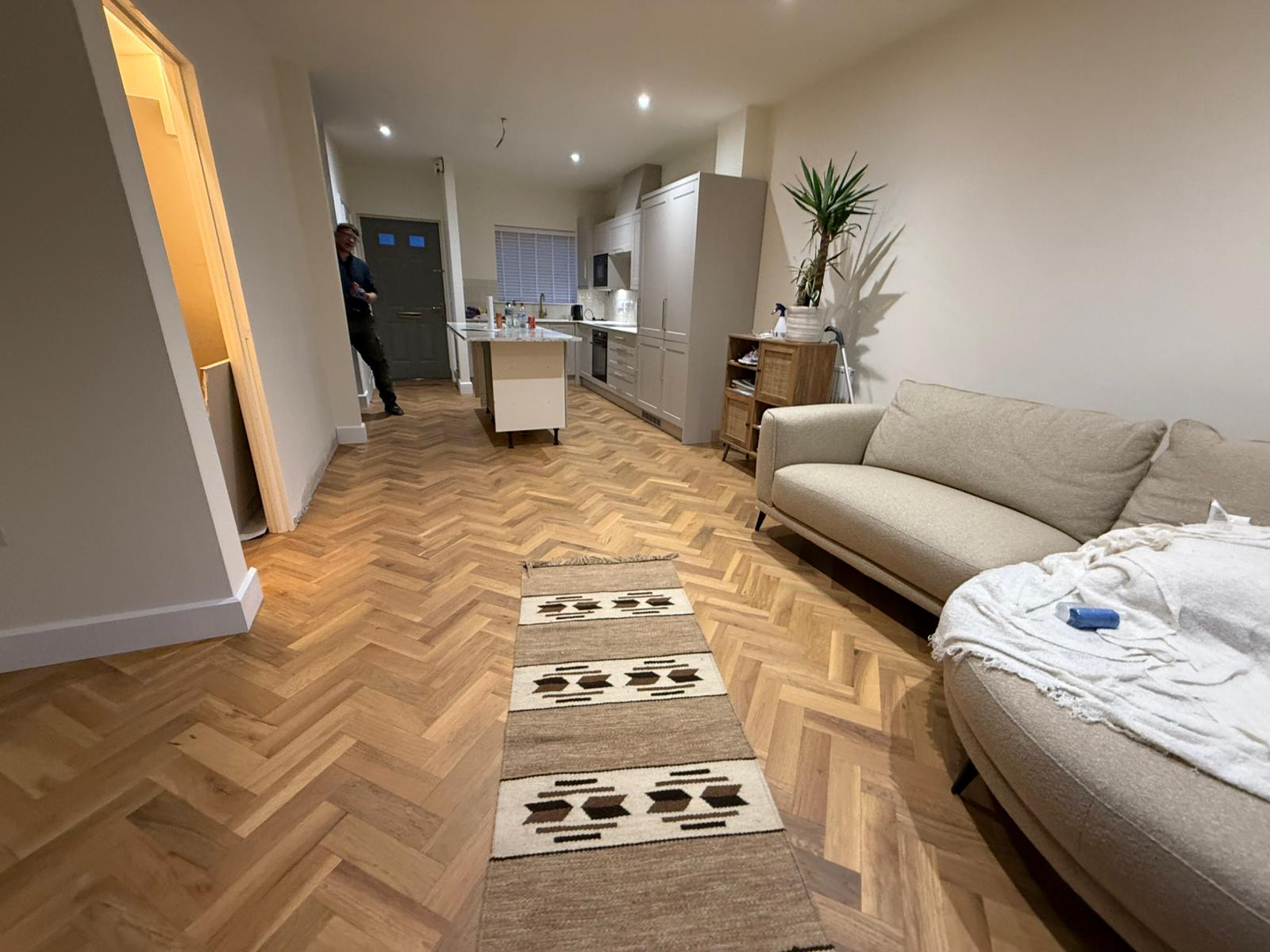 Herringbone Laminate, Cardiff 